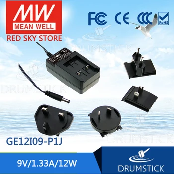 MEAN WELL GE12I09-P1J 9V 1.33A meanwell GE12I 9V 12W AC-DC Interchangeable Wall-mounted type Adaptor
MEAN WELL GE12I09-P1J 9V 1.33A meanwell GE12I 9V 12W AC-DC Interchangeable Wall-mounted type Adaptor