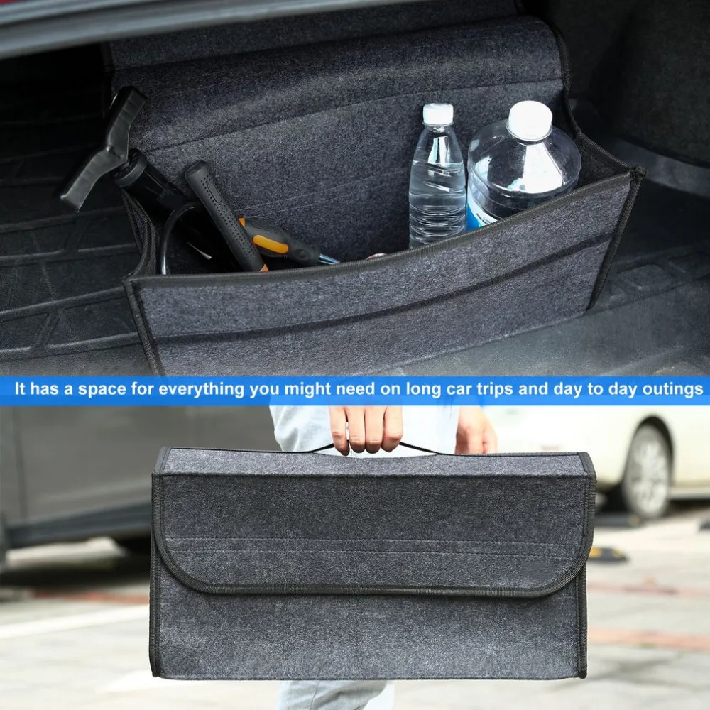 Storage Organizer Large Capacity Non-woven Fabrics Material Folding Flat With A Cover Closure For Car Van Truck
Storage Organizer Large Capacity Non-woven Fabrics Material Folding Flat With A Cover Closure For Car Van Truck