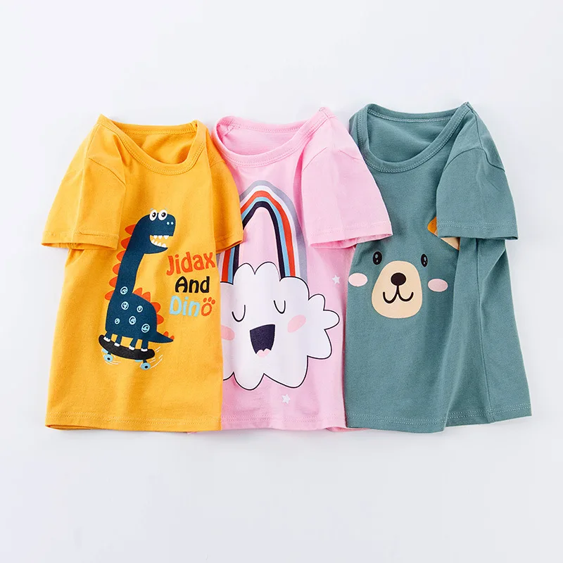 Summer T-shirt For Girls 2019 Cotton Casual Cartoon Baby Boy T shirts 2-10Y Children's Clothes Toddler High Quality Tops
Summer T-shirt For Girls 2019 Cotton Casual Cartoon Baby Boy T shirts 2-10Y Children's Clothes Toddler High Quality Tops