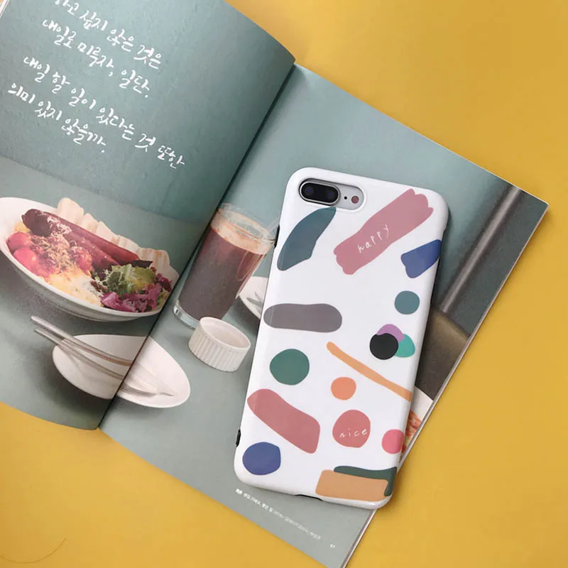 Candy Colorful Painting Phone Case For iphone X Case For iphone 6S 6 7 8 Plus Back Cover Fashion Geometric Graffiti Soft Cases
Candy Colorful Painting Phone Case For iphone X Case For iphone 6S 6 7 8 Plus Back Cover Fashion Geometric Graffiti Soft Cases