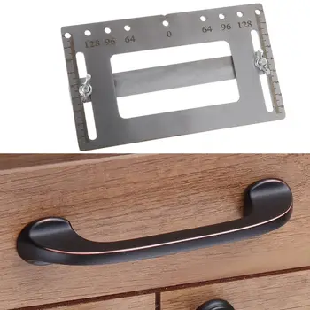 Newest 1pcs Cabinet Door Handle Artifact Auxiliary Punch Locator Template Wood Drilling Holes Guide Hardware With Degree Scale
Newest 1pcs Cabinet Door Handle Artifact Auxiliary Punch Locator Template Wood Drilling Holes Guide Hardware With Degree Scale
