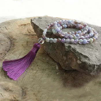 8mm Amethyst And Aquamarine Mala Beads Necklace, Calm An Active Mind Mala, 108 Bead Mala, Mala Jewelry, Yoga Lovers Jewelry
8mm Amethyst And Aquamarine Mala Beads Necklace, Calm An Active Mind Mala, 108 Bead Mala, Mala Jewelry, Yoga Lovers Jewelry