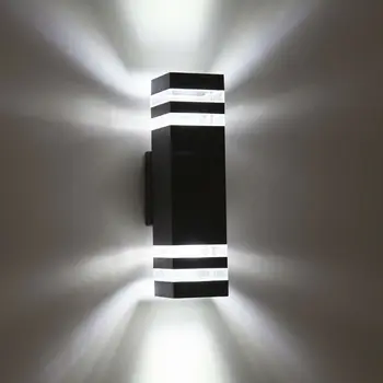 Modern Outdoor Waterproof LED Wall Lamps AC90-260V With 2pcs*5W LED Bulbs IP65 Aluminum Courtyard Garden Porch Corridor Lights
Modern Outdoor Waterproof LED Wall Lamps AC90-260V With 2pcs*5W LED Bulbs IP65 Aluminum Courtyard Garden Porch Corridor Lights