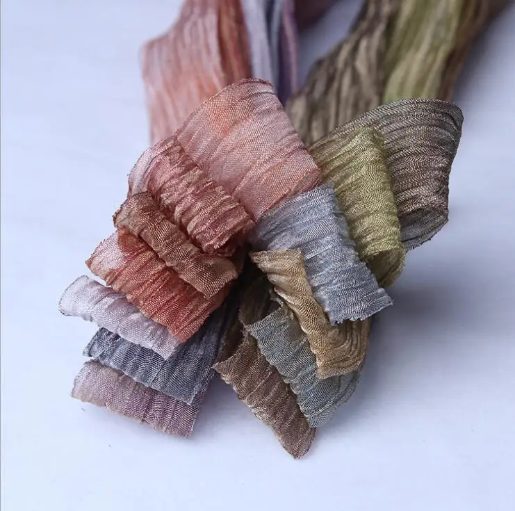 5yards/lot 4CM Fold Organza Ribbon Tape Sheer Ribbon DIY Hair Bows Gift Wrapping DIY Material
5yards/lot 4CM Fold Organza Ribbon Tape Sheer Ribbon DIY Hair Bows Gift Wrapping DIY Material