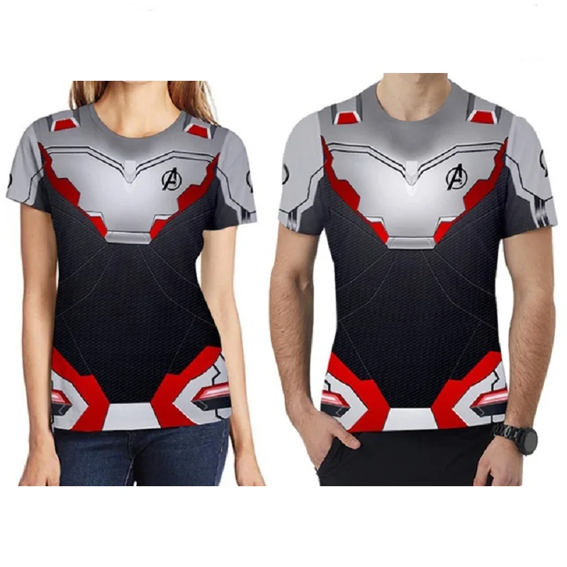 2019 New The Avengers 4 Endgame Quantum Realm Cosplay Props 3D Printed Round Neck T-shirt Action Figures For Lovers
2019 New The Avengers 4 Endgame Quantum Realm Cosplay Props 3D Printed Round Neck T-shirt Action Figures For Lovers