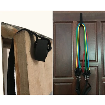 1PC Home Fitness Resistance Bands Over Door Anchor Elastic Bands Accessories
1PC Home Fitness Resistance Bands Over Door Anchor Elastic Bands Accessories