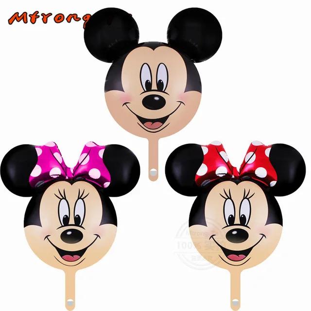 50pcs/lot mini Minnie Mickey Head Foil Balloon for Birthday Party baby shower Decor Kids Baby Cartoon Toys golb Mtrong Te
50pcs/lot mini Minnie Mickey Head Foil Balloon for Birthday Party baby shower Decor Kids Baby Cartoon Toys golb Mtrong Te