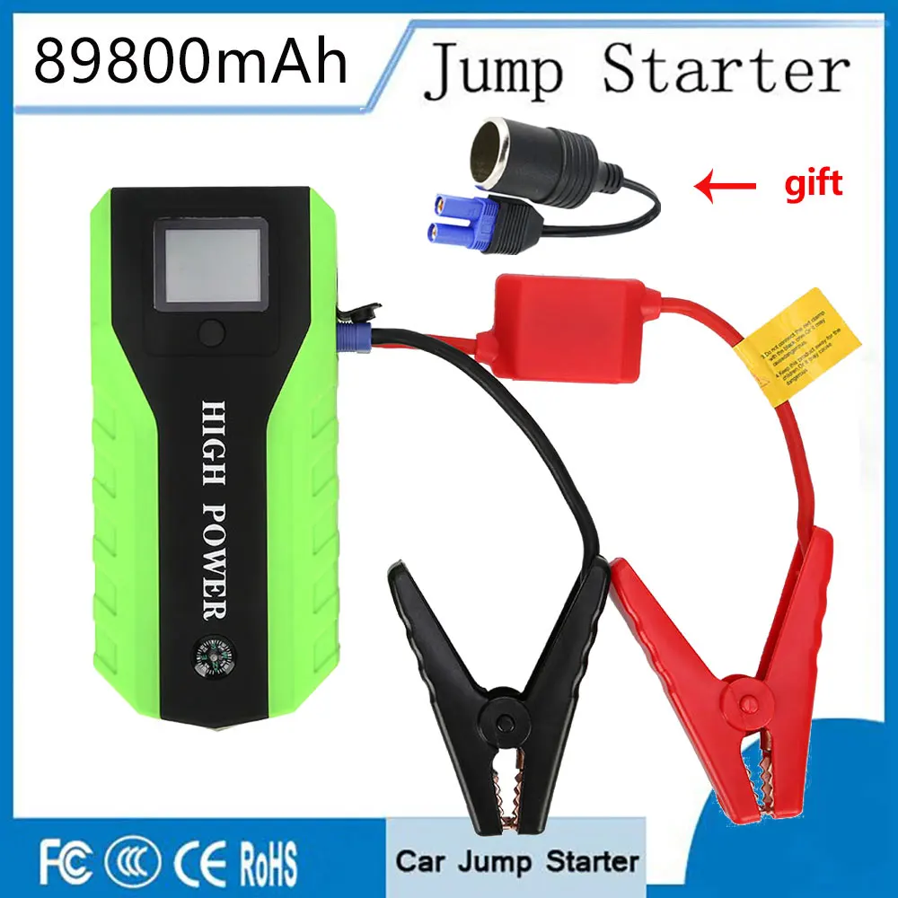 Best Multi-Function Mini Portable Emergency Car Battery Charger 89800mAh Car Jump Starter Booster Power Bank Starting Device CE
Best Multi-Function Mini Portable Emergency Car Battery Charger 89800mAh Car Jump Starter Booster Power Bank Starting Device CE