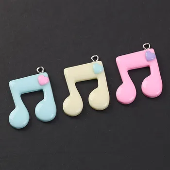 20pcs 22*24mm music note charms resin charms necklace pendant keychain charms for DIY decoration
20pcs 22*24mm music note charms resin charms necklace pendant keychain charms for DIY decoration