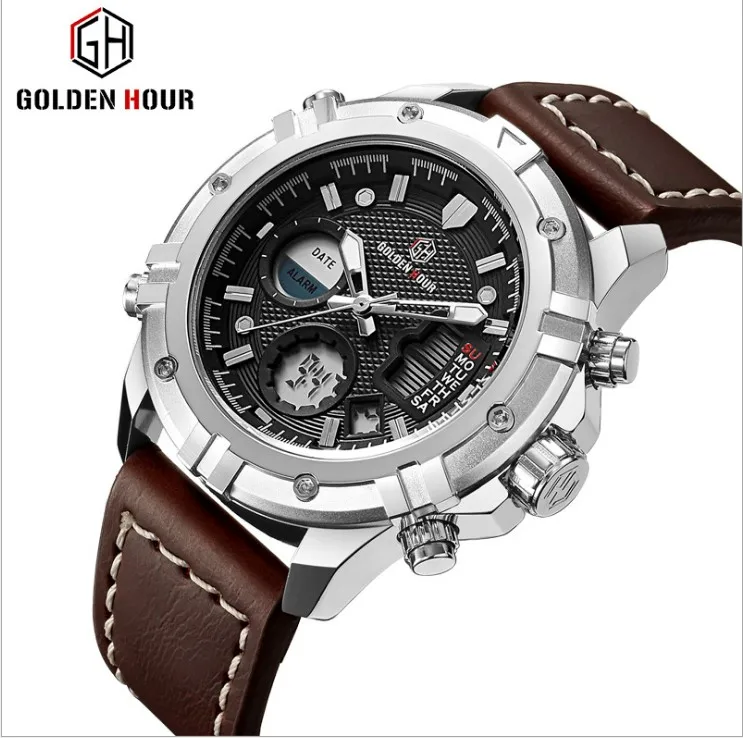 Explosion watch multi-function waterproof casual fashion electronic watch men sports watch student leather watch men
Explosion watch multi-function waterproof casual fashion electronic watch men sports watch student leather watch men