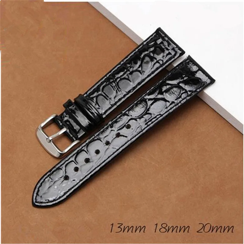 Ultra-Thin Shining Genuine Leather 13 18 20 mm Watche Band Strap Belt Watchband Pin Clasp / Buckle
Ultra-Thin Shining Genuine Leather 13 18 20 mm Watche Band Strap Belt Watchband Pin Clasp / Buckle