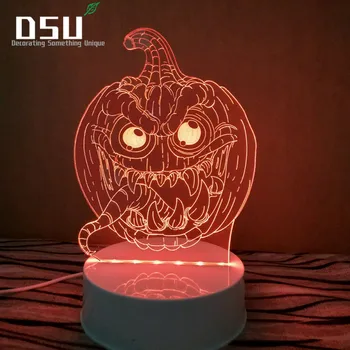 3D illusion Lamp Halloween Pumpkin Party LED Desk Lamp For Halloween All Saints' Day Christmas Children Table Lamp
3D illusion Lamp Halloween Pumpkin Party LED Desk Lamp For Halloween All Saints' Day Christmas Children Table Lamp