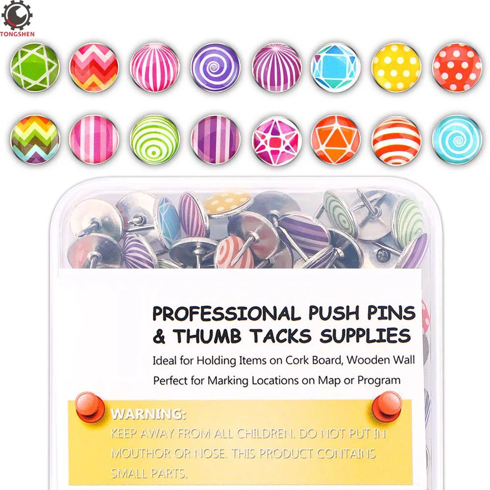 100pcs Creative Steel Thumb Tacks Soft Flat for Photos Wall MapsBulletin Board or Corkboards Thumb Tacks Colored Push Pins
100pcs Creative Steel Thumb Tacks Soft Flat for Photos Wall MapsBulletin Board or Corkboards Thumb Tacks Colored Push Pins