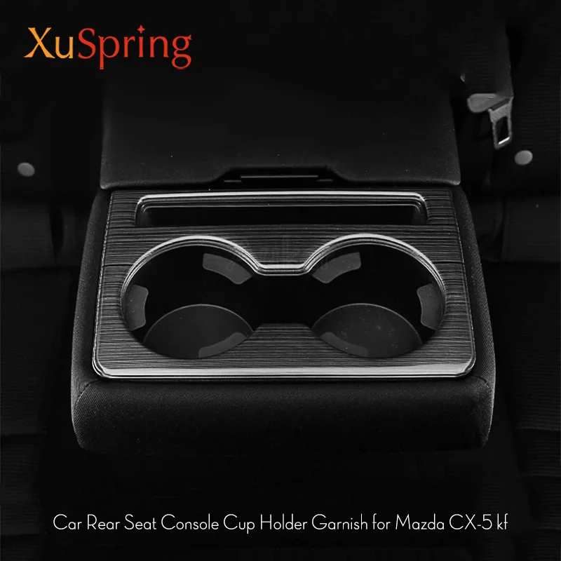 For Mazda CX-5 CX5 2017 2018 2019 KF Car Chrome Rear Seat Drink Cup Holder Cover Sticker Bezel Surround Frame Matte Brushed 
For Mazda CX-5 CX5 2017 2018 2019 KF Car Chrome Rear Seat Drink Cup Holder Cover Sticker Bezel Surround Frame Matte Brushed