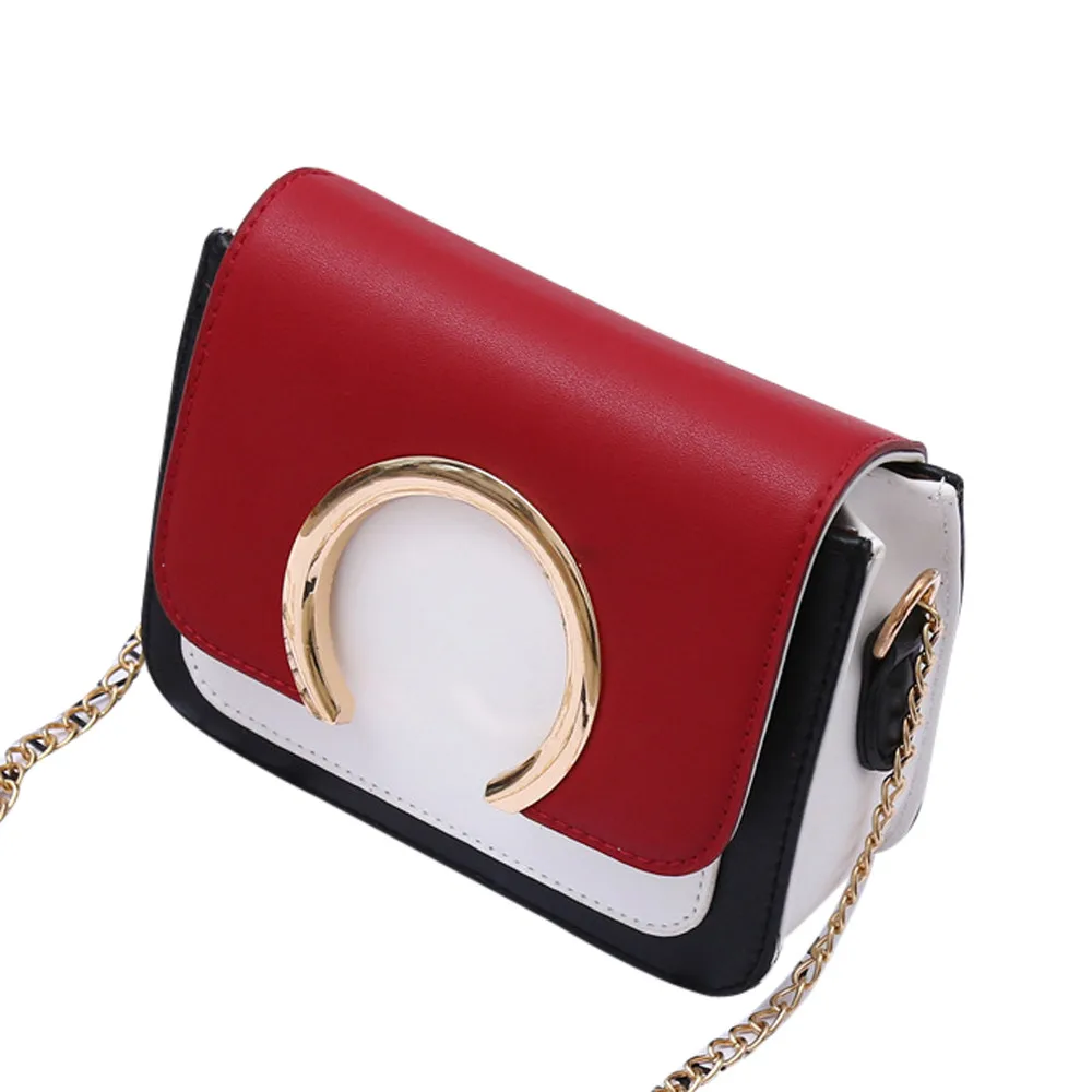 Women's fashion ring decoration patchwork crossbody shoulder bags 2019 new design ladies women's purses and hand bags #YL5
Women's fashion ring decoration patchwork crossbody shoulder bags 2019 new design ladies women's purses and hand bags #YL5