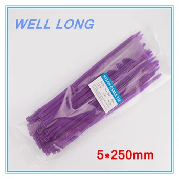 200pcs/lot 5*250mm Purple Self-Locking Nylon Wire Cable Zip Ties, Cable Ties.
200pcs/lot 5*250mm Purple Self-Locking Nylon Wire Cable Zip Ties, Cable Ties.