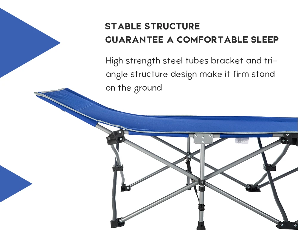 Stable Folding Camping Bed Outdoor 01