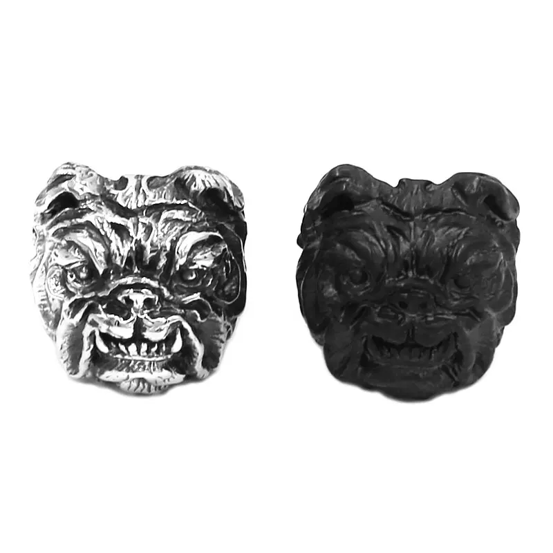 Wholesale Pit Bull Dog Ring Stainless Steel Titanium Jewelry Personality Vintage Silver Black Animal Biker Men Boys Ring SWR0807
Wholesale Pit Bull Dog Ring Stainless Steel Titanium Jewelry Personality Vintage Silver Black Animal Biker Men Boys Ring SWR0807