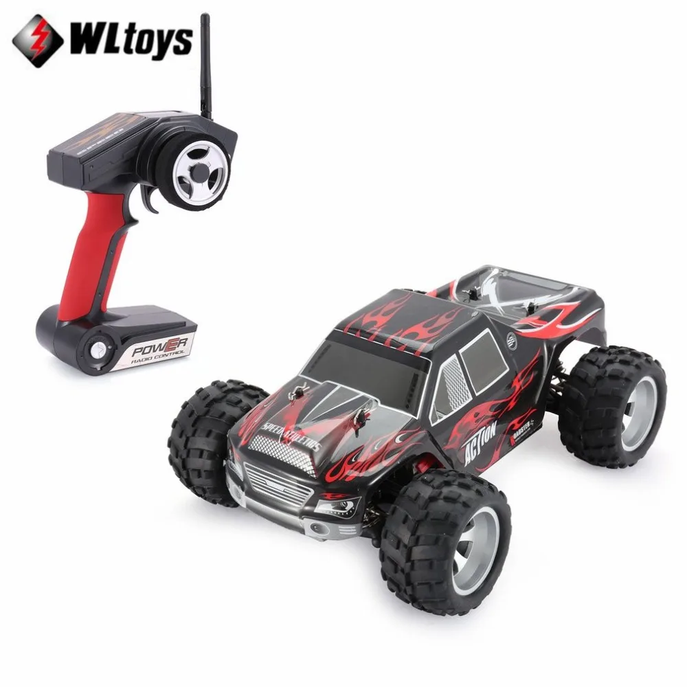 

WLtoys A979 RC Car 2.4GHz 1/18 Full Proportional Remote Control 4WD Vehicle 45KM/h Brushed Motor Electric RTR Off-road Buggy car