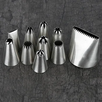 1pcs DIY Cake Pastry Tip Cream Icing Piping Nozzle Pastry Tips Fondant Cake Decorating Tip Stainless Steel Nozzles Baking Tool
1pcs DIY Cake Pastry Tip Cream Icing Piping Nozzle Pastry Tips Fondant Cake Decorating Tip Stainless Steel Nozzles Baking Tool