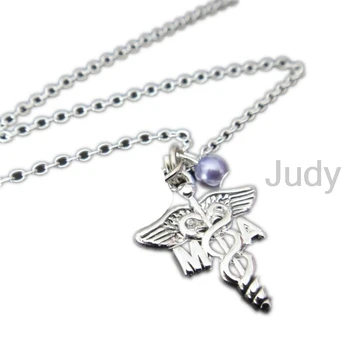 12pcs/lot Medical Assistant MA Necklace Medical Graduation Gift MA student gift MA Gift
12pcs/lot Medical Assistant MA Necklace Medical Graduation Gift MA student gift MA Gift