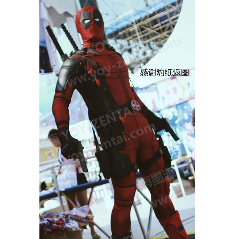 High Quality Custom Made Deadpool Costume With Muscle Padding 3D Print Adult Spandex Deadpool Suit Comic Lycra Deadpool Costume
High Quality Custom Made Deadpool Costume With Muscle Padding 3D Print Adult Spandex Deadpool Suit Comic Lycra Deadpool Costume