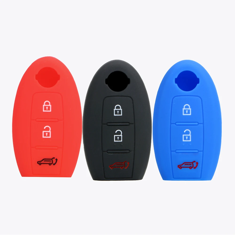 Car Key Silicone Case Key Bag Cover Protector For Nissan TEANA Qashqai Juke Fob Car-styling 3 Buttons Auto Accessories
Car Key Silicone Case Key Bag Cover Protector For Nissan TEANA Qashqai Juke Fob Car-styling 3 Buttons Auto Accessories