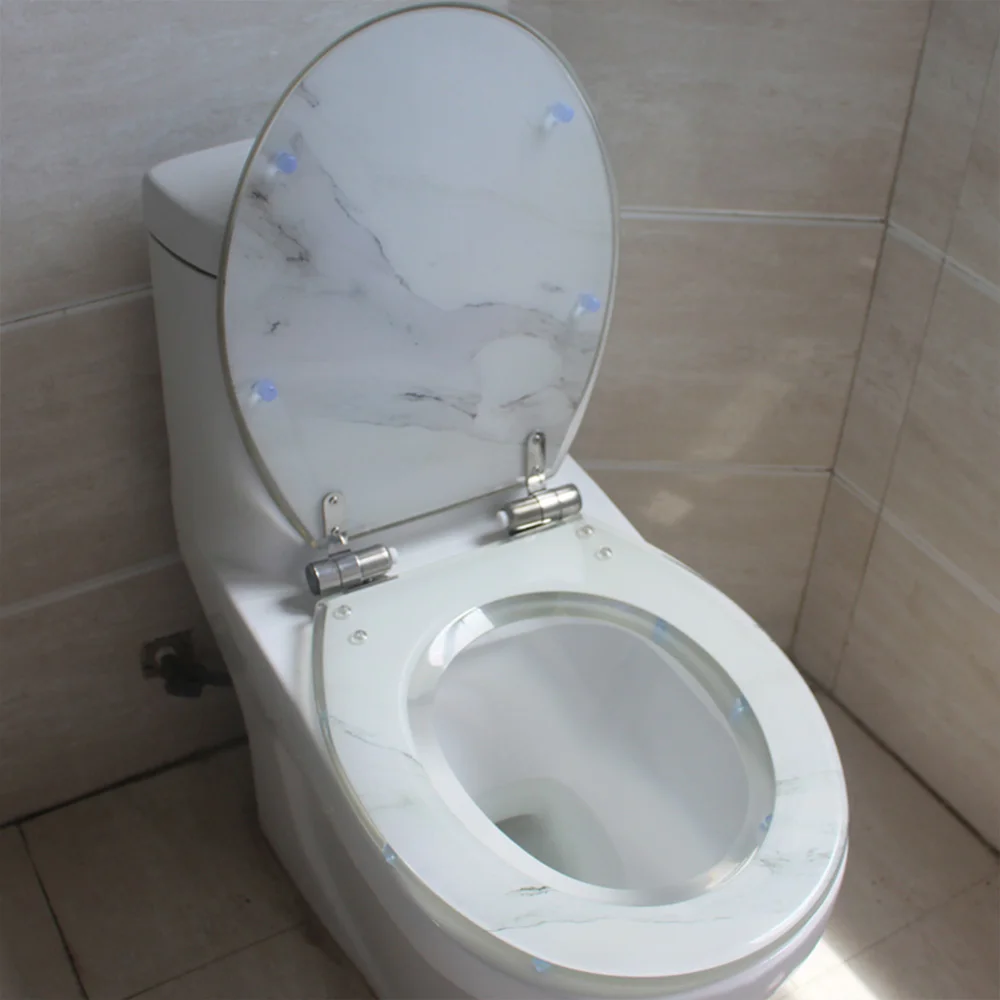 40*33CM High-grade White Color Stainless Steel Slow Down Hinge Resin Toilet Seat Cover Suitable For U,V Shaped Toilet
40*33CM High-grade White Color Stainless Steel Slow Down Hinge Resin Toilet Seat Cover Suitable For U,V Shaped Toilet