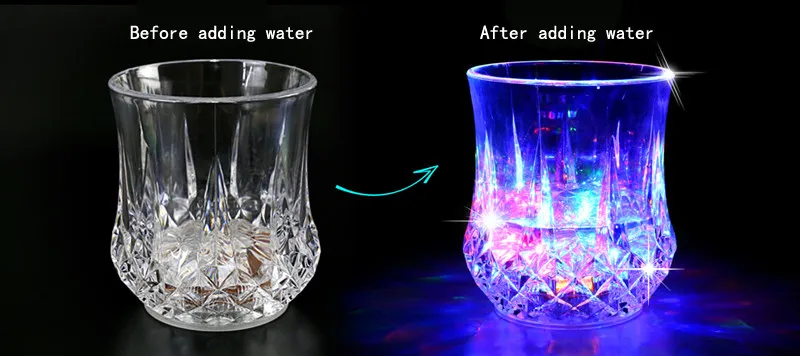 New Fashion Simple Adding Water Color Change Cup Romantic Funny Plastic Cup For Coffee Tea Wine Water Cup Creative Gift Bar Tools8