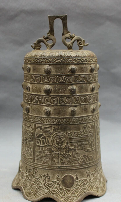 song voge gem S3789 9" Chinese Classical Bronze Copper Marked Old Man Unicorn Statue Buddhism Bell
song voge gem S3789 9" Chinese Classical Bronze Copper Marked Old Man Unicorn Statue Buddhism Bell