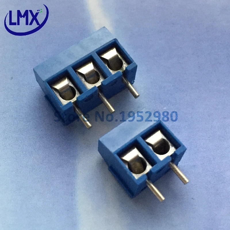 50PCS 5.0MM Pitch Screw Terminal Block Connector 2 Pin/3 Pin KF301V Straight Pin Copper Spring Terminals PCB
50PCS 5.0MM Pitch Screw Terminal Block Connector 2 Pin/3 Pin KF301V Straight Pin Copper Spring Terminals PCB