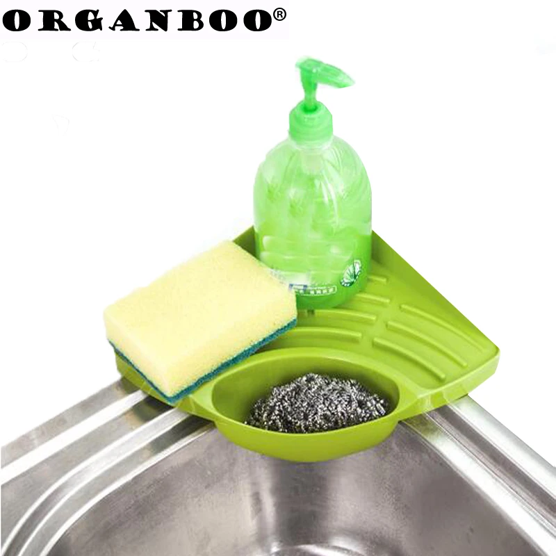 ORGANBOO 1PC Fashionable Kitchen Triangle Shelf Sponge Sink Bathroom Corner Storage Rack Sponge Holder With Sucker 4 Colors
ORGANBOO 1PC Fashionable Kitchen Triangle Shelf Sponge Sink Bathroom Corner Storage Rack Sponge Holder With Sucker 4 Colors