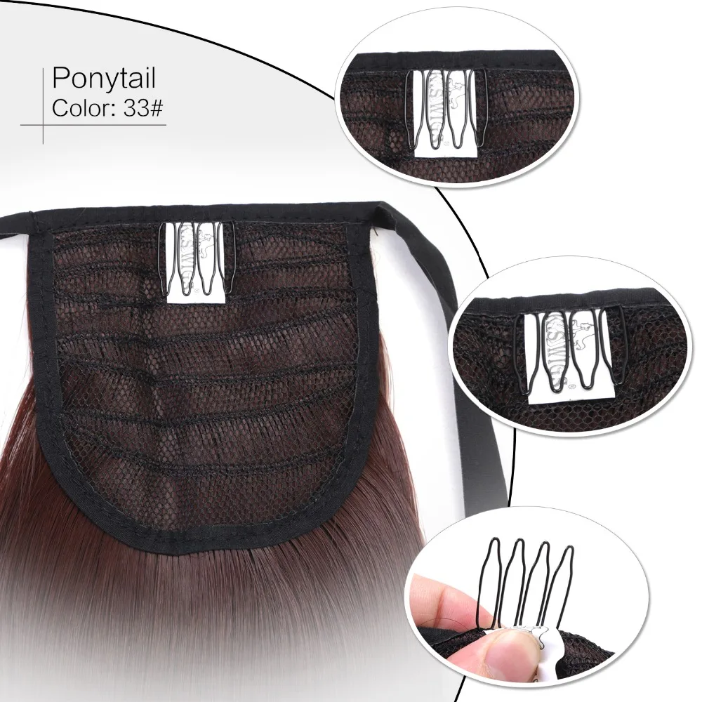 Neitsi Straight Long Clip In Hair Tail False Hair Ponytail Hairpiece With Hairpins Synthetic Hair 33#
Neitsi Straight Long Clip In Hair Tail False Hair Ponytail Hairpiece With Hairpins Synthetic Hair 33#