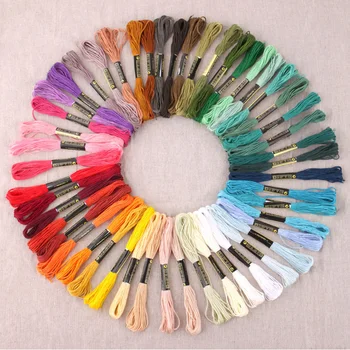 50 pcs Anchor Similar DMC embroidery floss Cross Stitch Cotton Embroidery Thread Floss Sewing Skeins Craft Wholesale & Retail
50 pcs Anchor Similar DMC embroidery floss Cross Stitch Cotton Embroidery Thread Floss Sewing Skeins Craft Wholesale & Retail