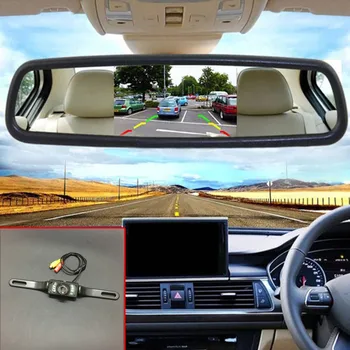 2 in 1 Auto Parking Assistance System Reversing Backup IR LED Car Rear view Camera + 5inch TFT LCD Screen Car Mirror Monitor
2 in 1 Auto Parking Assistance System Reversing Backup IR LED Car Rear view Camera + 5inch TFT LCD Screen Car Mirror Monitor
