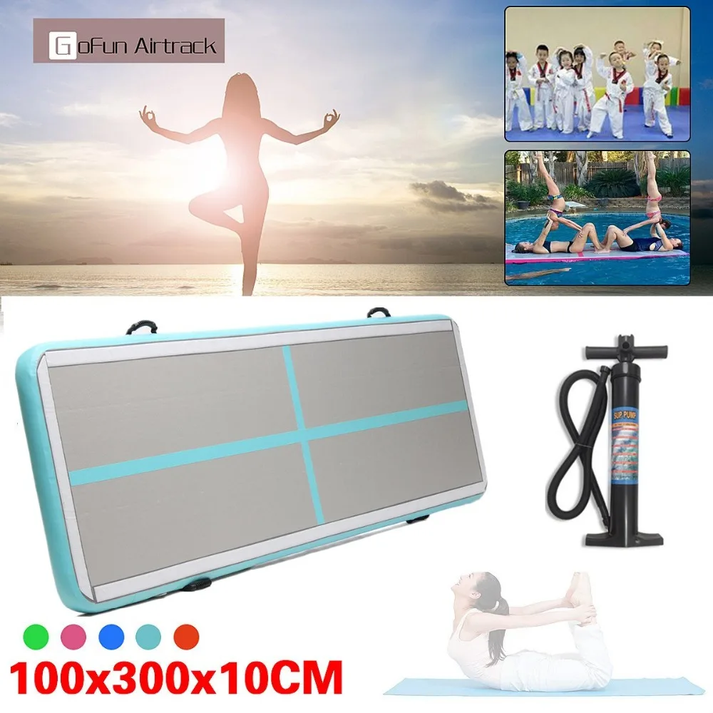 118x39x4inch Airtrack Air Track Floor Home Inflatable Gymnastics Tumbling Mat GYM With Manual pump
118x39x4inch Airtrack Air Track Floor Home Inflatable Gymnastics Tumbling Mat GYM With Manual pump