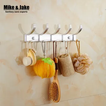 Europe aluminum cloth hook door Coat raw hook Rural coat hat hooks kitchen row 5pcs raw cloth hooks clasps
Europe aluminum cloth hook door Coat raw hook Rural coat hat hooks kitchen row 5pcs raw cloth hooks clasps
