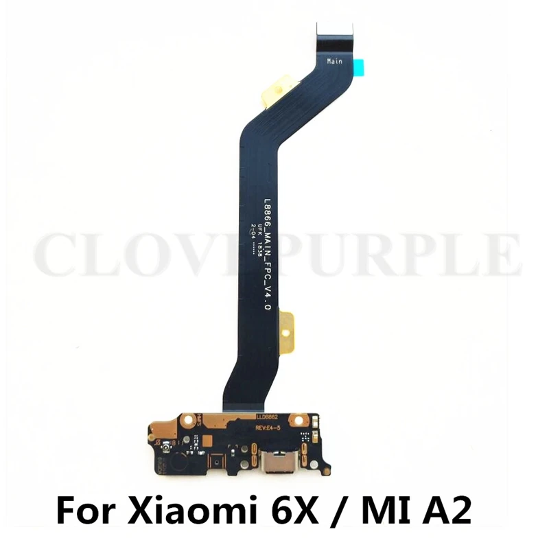 For Xiaomi Mi 6X A2 USB Charging Board Flex Cable & Motherboard MainBoard Connections Flex Cable For MI6X MIA2
For Xiaomi Mi 6X A2 USB Charging Board Flex Cable & Motherboard MainBoard Connections Flex Cable For MI6X MIA2