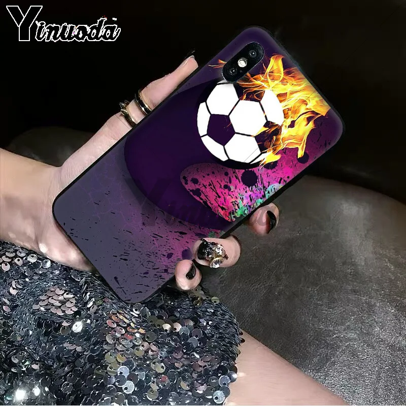 Fire Football Soccer Ball