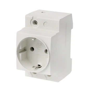 2Pcs EU Type 35mm DIN Rail Mount AC Power ac30 Modular Socket 10/16A 250V AC Socket Connector
2Pcs EU Type 35mm DIN Rail Mount AC Power ac30 Modular Socket 10/16A 250V AC Socket Connector