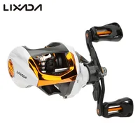 Lixada Fishing Reel 13BB Ball Bearing GT 6.3:1 Baitcasting Fishing Reel Coils with Brake System for carp molinete de pesca image