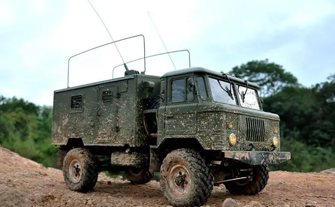 1/10 Scale Remote controller 4X4 Dump Simulation multi-purpose command vehicle OFF ROAD MILITARY TRUCK KITS Compatible
1/10 Scale Remote controller 4X4 Dump Simulation multi-purpose command vehicle OFF ROAD MILITARY TRUCK KITS Compatible