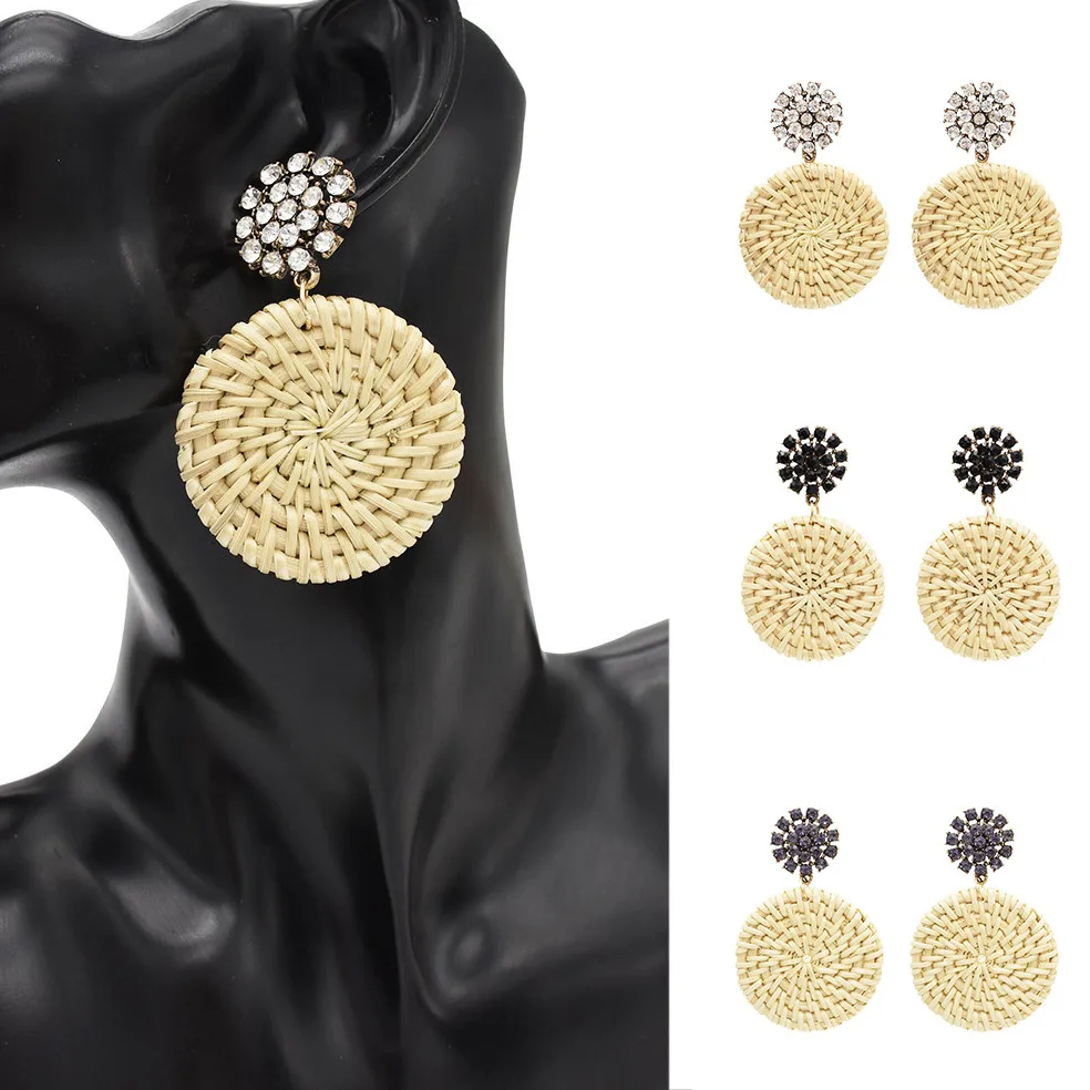 Zerotime #H5 2019 NEW FASHION Bohemian Handmade Rattan Geometric Circle Pendant Earrings Ladies Jewelry Free Shipping
Zerotime #H5 2019 NEW FASHION Bohemian Handmade Rattan Geometric Circle Pendant Earrings Ladies Jewelry Free Shipping