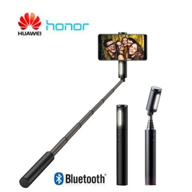 

Huawei Honor Selfie Stick 610mm with fill light Bluetooth Extendable Remote controlled Handheld Shutter Holder For Mobilephone