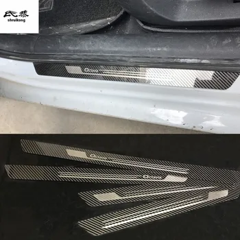 4pcs/lot car styling stainless steel carbon fiber grain door sill pedal Scuff Plate cover for 2007-2018 Skoda Octavia A5 A7
4pcs/lot car styling stainless steel carbon fiber grain door sill pedal Scuff Plate cover for 2007-2018 Skoda Octavia A5 A7
