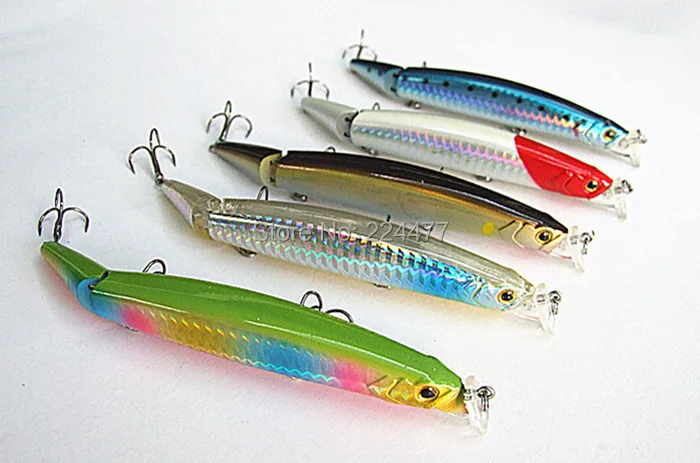 16g/12.5cm Suspend Type two Section Link Minnow Bait Fishing Lure Cast Baits Sea/Lakes Fishing Lures Fishing Tackle China Hook
16g/12.5cm Suspend Type two Section Link Minnow Bait Fishing Lure Cast Baits Sea/Lakes Fishing Lures Fishing Tackle China Hook