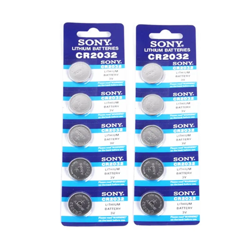 10pcs SONY Original cr2032 Button Cell Batteries 3V Coin Lithium Battery For Watch Remote Control Calculator cr2032
10pcs SONY Original cr2032 Button Cell Batteries 3V Coin Lithium Battery For Watch Remote Control Calculator cr2032