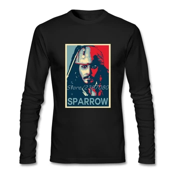 Pirates of the Caribbean Jack Sparrow Tee Shirt Modern Brand-clothing Custom Long Sleeve Crewneck Cotton Shirts
Pirates of the Caribbean Jack Sparrow Tee Shirt Modern Brand-clothing Custom Long Sleeve Crewneck Cotton Shirts