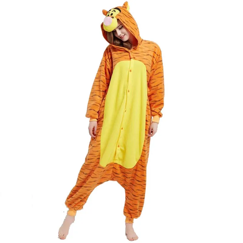 Fleece Orange Tiger Kigurumi Animal Jumpsuit For Adult Onesie Pajamas Women Sleepwear Pyjamas Cosplay Home Carvinal Party
Fleece Orange Tiger Kigurumi Animal Jumpsuit For Adult Onesie Pajamas Women Sleepwear Pyjamas Cosplay Home Carvinal Party