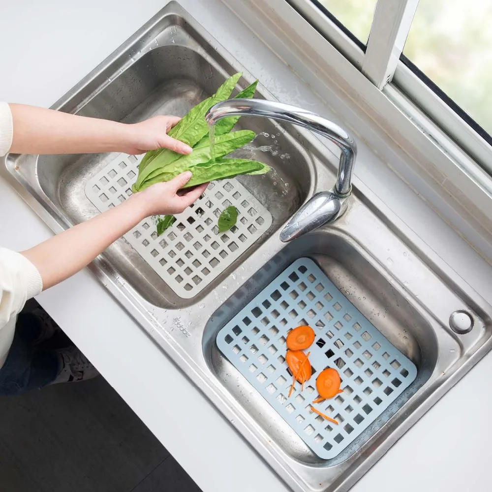 OTHERHOUSE Sink Drying Rack Drying Dishes Tray Tableware Draining Mat Board Cooker Fruit Vegetable Holder Mats Storage Drainer
OTHERHOUSE Sink Drying Rack Drying Dishes Tray Tableware Draining Mat Board Cooker Fruit Vegetable Holder Mats Storage Drainer